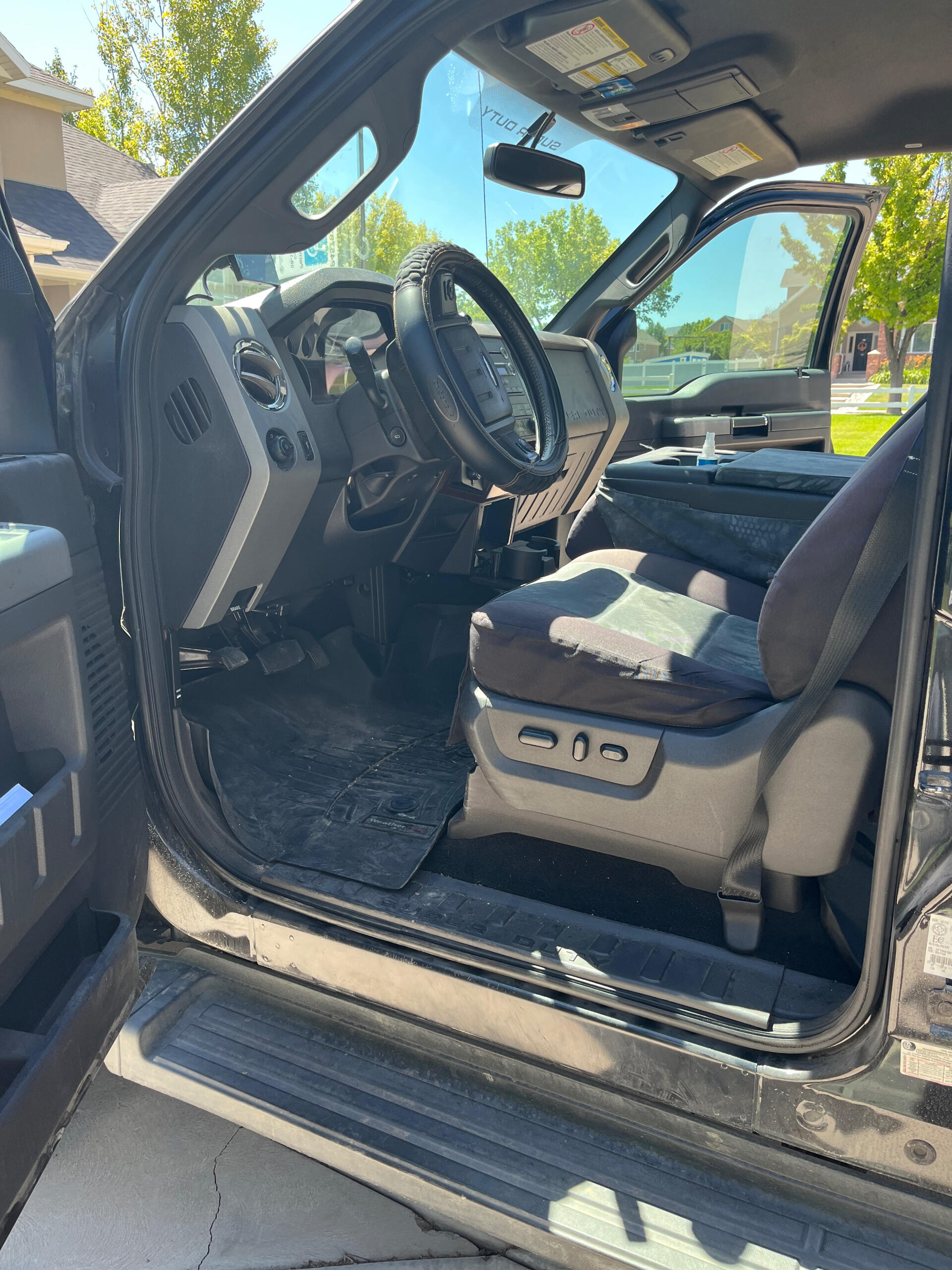 Before Ford F350 Driver-Side Before